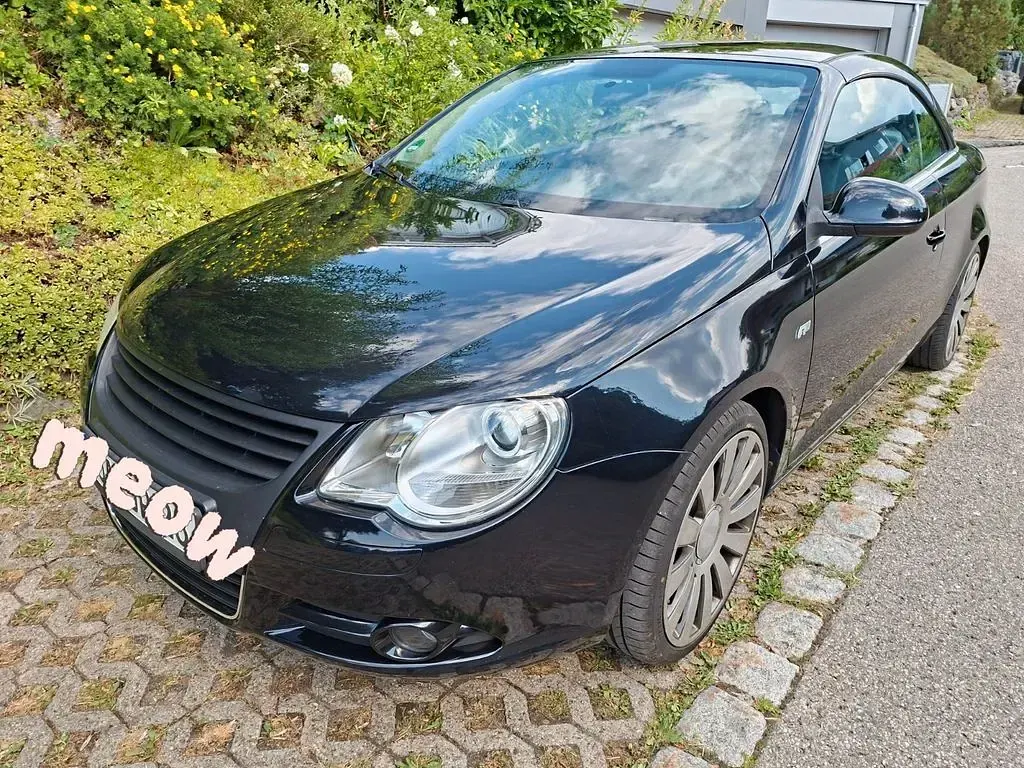 Gebraucht VW Eos 116 PS (85 kW) 2006 Schwarz Cabrio