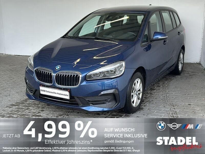 Blau Gebraucht 2022 BMW 216 Gran Tourer Advantage Van / Kleinbus | 18.444 € (Etwas zu teuer) - Bild 1/4