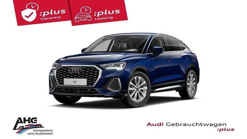 Navarrablau metallic Neu 2025 Audi Q3 Sportback S-Line SUV | 44.990 € (Etwas zu teuer) - Bild 1/3