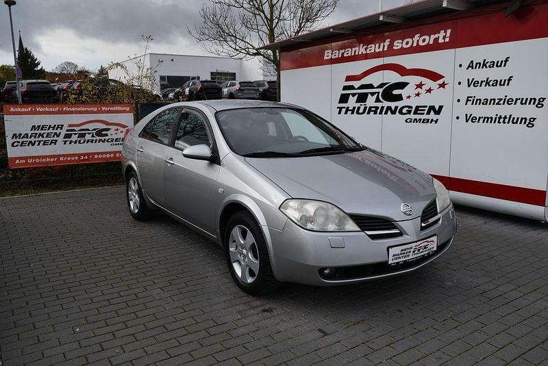 Grau Gebraucht 2002 Nissan Primera Acenta Limousine | 1.490 € (Guter Preis) - Bild 1/4