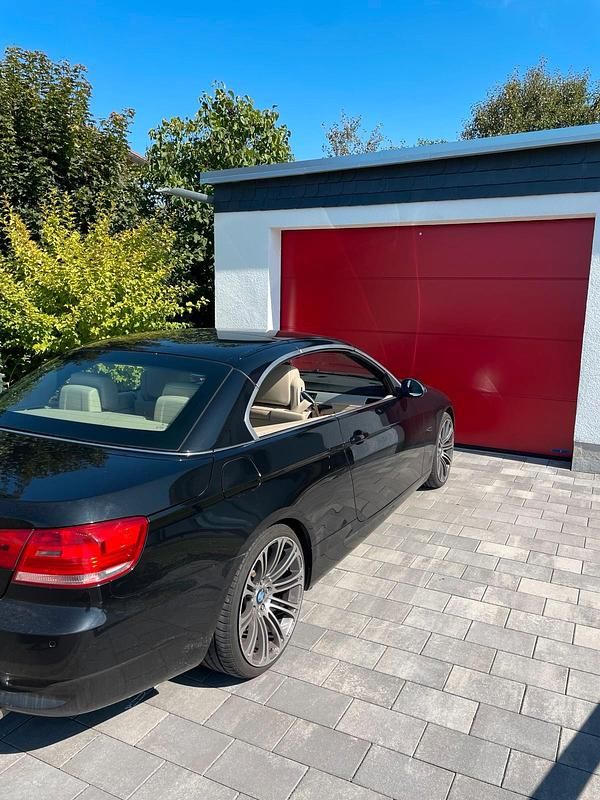Schwarz Gebraucht 2008 BMW 325 Cabriolet Cabrio | 8.800 € (Superpreis) - Bild 1/4