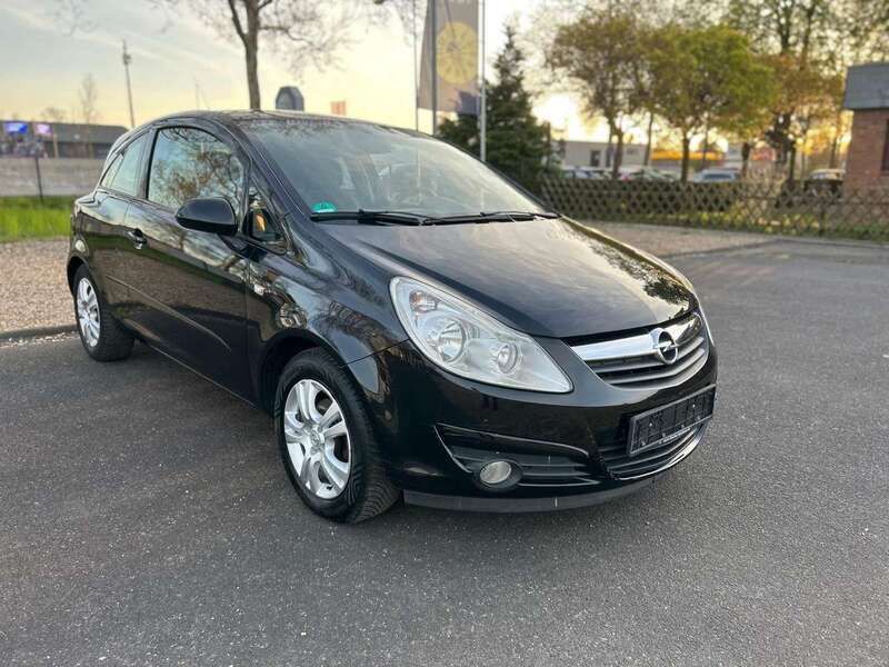 Schwarz Gebraucht 2009 Opel Corsa Limousine | 1.950 € (Guter Preis) - Bild 1/4