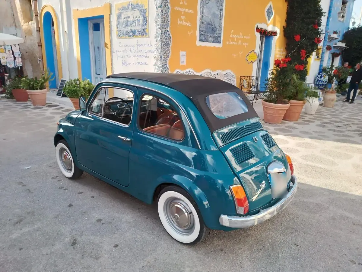 Gebraucht Fiat 500 23 PS (16 kW) 1968 Blau Kleinwagen