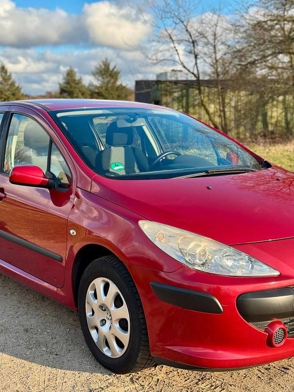 Gebraucht Peugeot 307 110 PS (80 kW) 2005 Rot Kleinwagen