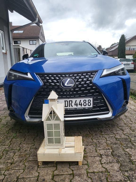 Gebraucht Lexus UX 250h E-FOUR Luxury Line 184 PS (135 kW) 2019 Blau SUV