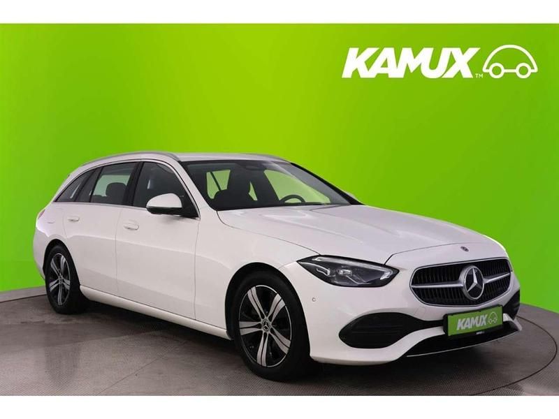 Weiss Gebraucht 2024 Mercedes C200 Avantgarde Kombi | 31.950 € (Superpreis) - Bild 1/3