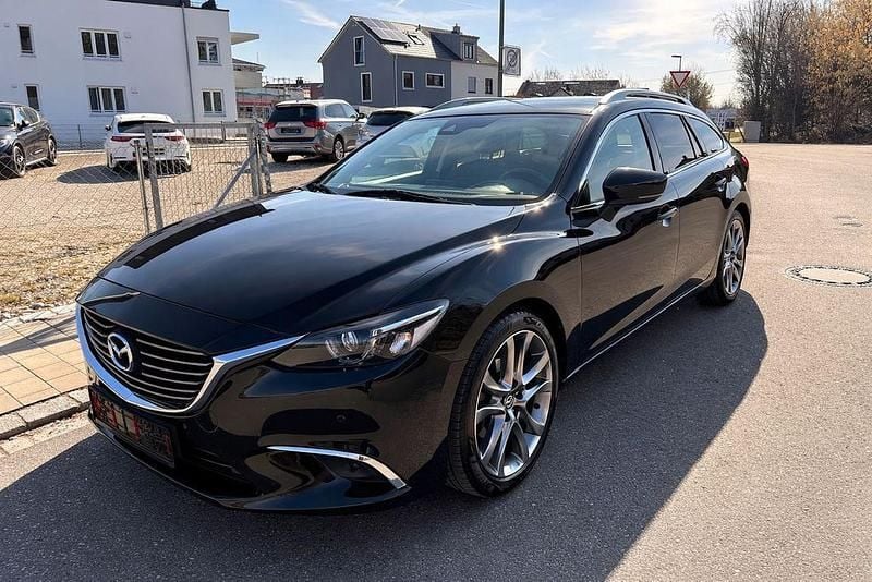 Gebraucht Mazda 6 Prime-Line 150 PS (110 kW) 2017 Schwarz Kombi