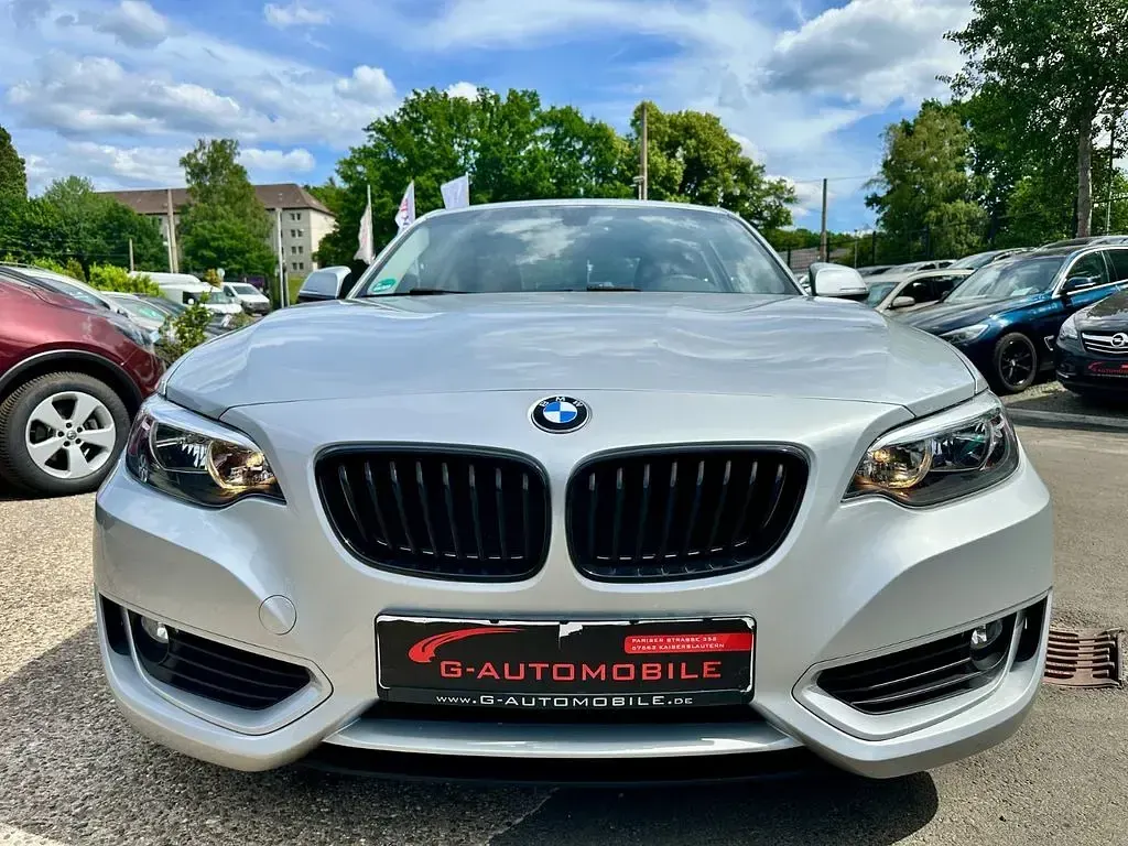 Gebraucht BMW 220 Advantage 184 PS (135 kW) 2017 Silber Coupé