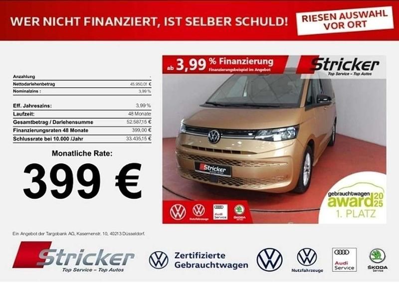 Gebraucht VW Multivan Life 150 PS (110 kW) 2025 Copper bronze metallic Van