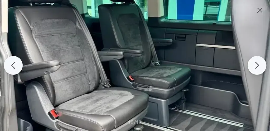 Usata VW T6 204 CV (150 kW) 2016 Grigio Furgone