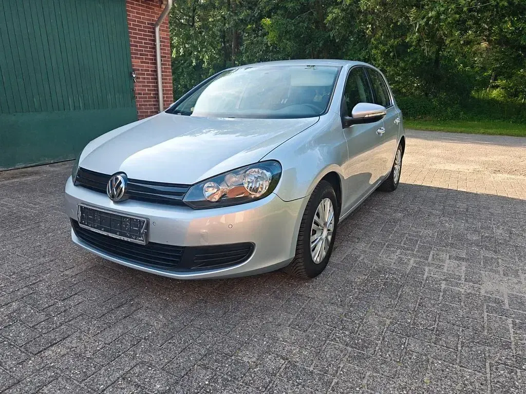 Gebraucht VW Golf VI Comfortline 80 PS (58 kW) 2009 Silber Kleinwagen
