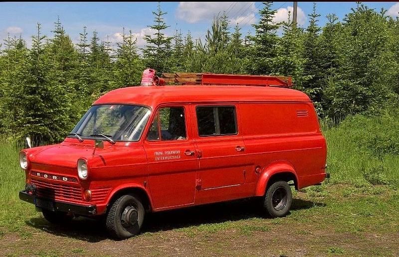 Usata Ford Transit 65 CV (47 kW) 1970 Rosso Berlina