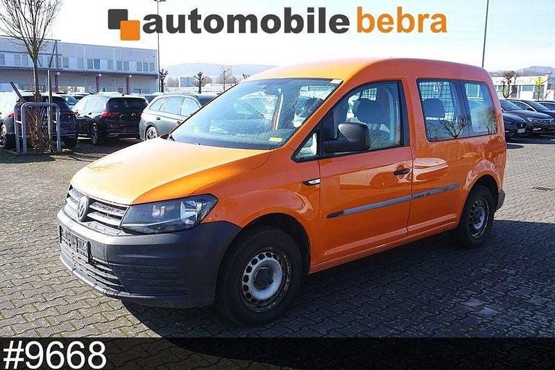 Gebraucht VW Caddy 102 PS (75 kW) 2019 Orange Van / Kleinbus