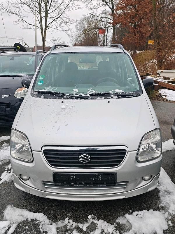Gebraucht Suzuki Wagon R+ 76 PS (55 kW) 2002 Silber Van / Kleinbus