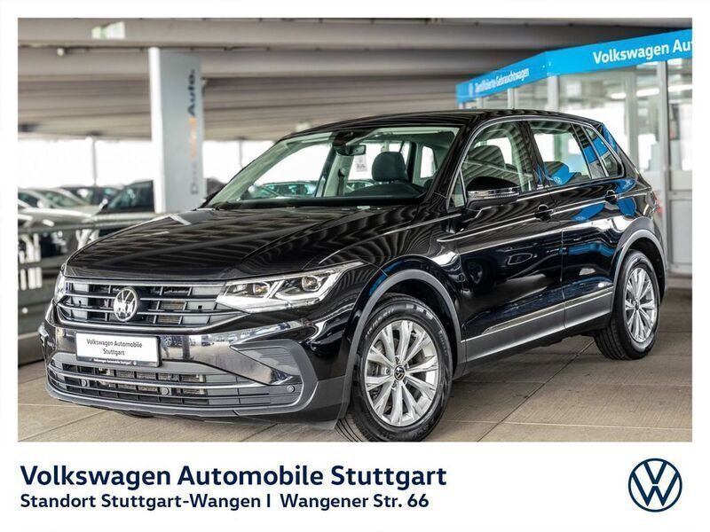 Deep black perleffekt Gebraucht 2022 VW Tiguan SUV | 28.230 € (Guter Preis) - Bild 1/4