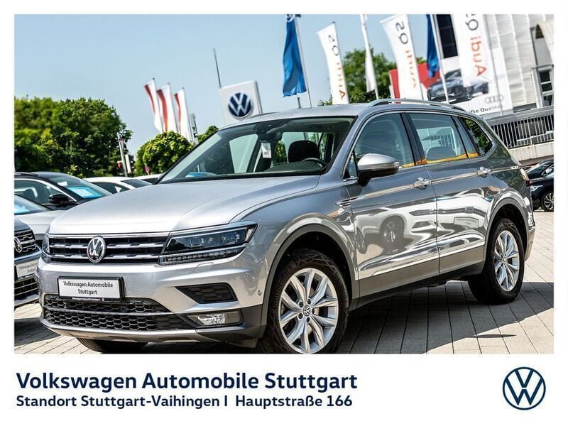 Pyrit silber metallic Gebraucht 2021 VW Tiguan Allspace SUV | 30.430 € (Superpreis) - Bild 1/4