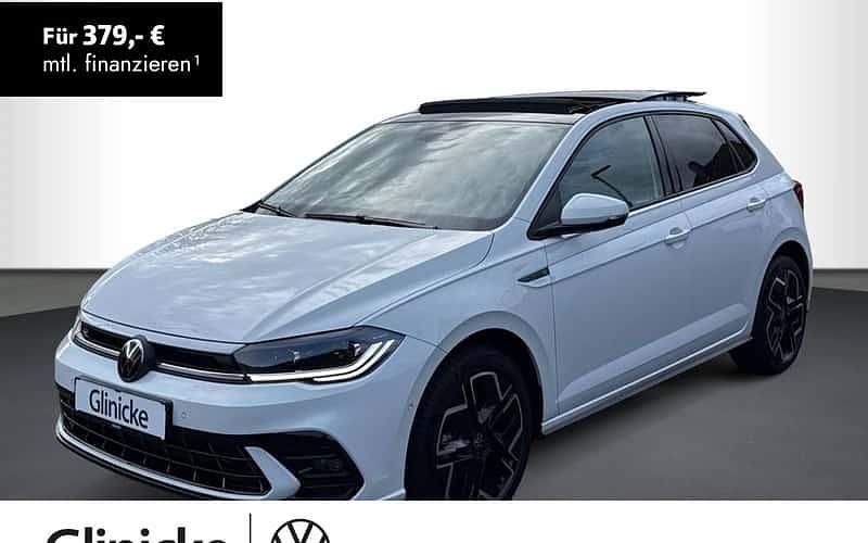 Pure white Gebraucht 2025 VW Polo R-line Limousine | 28.444 € (Teuer) - Bild 1/4