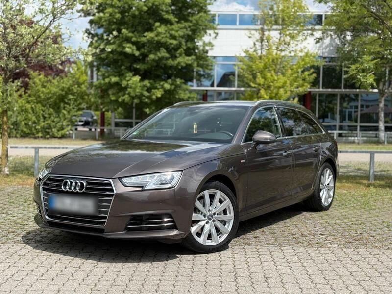 Braun Gebraucht 2016 Audi A4 S-Line Kombi | 16.799 € - Bild 1/4