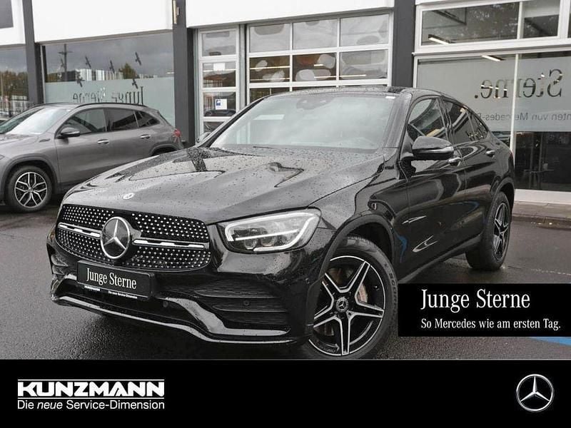 Schwarz Gebraucht 2020 Mercedes GLC220 AMG Coupé | 40.390 € (Fairer Preis) - Bild 1/4