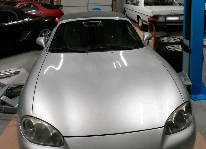 Gebraucht Mazda MX5 110 PS (80 kW) 2001 Silber Cabrio
