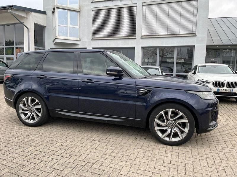 Blau Gebraucht 2018 Land Rover Range Rover Sport HSE SUV | 26.300 € (Superpreis) - Bild 1/4