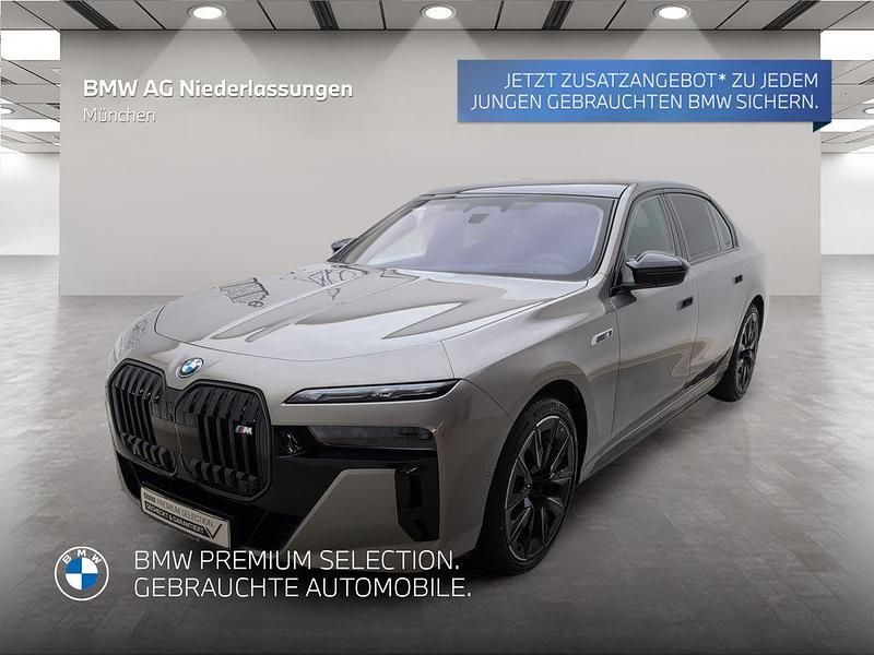 Grau Gebraucht 2024 BMW i7 Comfort Edition Limousine | 133.409 € - Bild 1/2