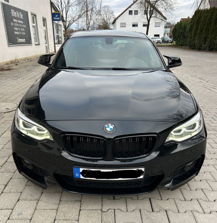 Schwarz Gebraucht 2017 BMW 230 M Sport Coupé | 21.900 € (Superpreis) - Bild 1/4
