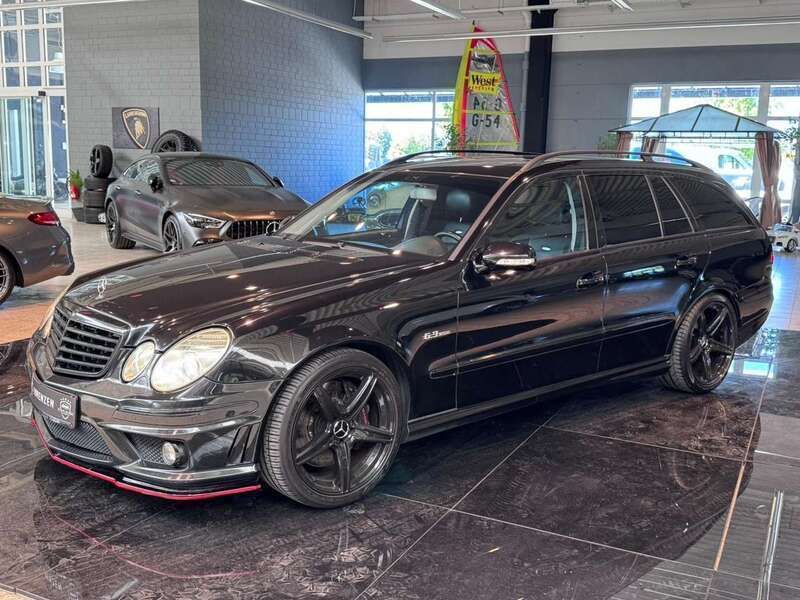 Schwarz Gebraucht 2008 Mercedes E63 AMG AMG Kombi | 24.995 € (Guter Preis) - Bild 1/3