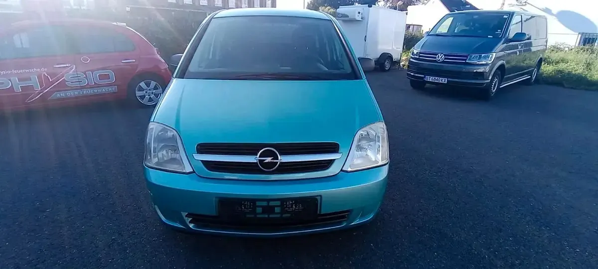 Gebraucht Opel Meriva 87 PS (63 kW) 2003 Grün Van / Kleinbus