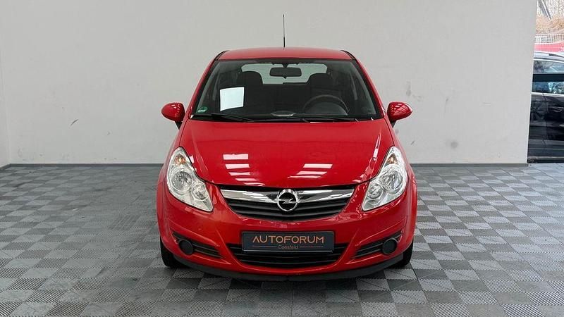 Gebraucht Opel Corsa Selection 60 PS (44 kW) 2009 Rot Kleinwagen