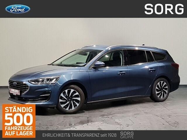 Gebraucht Ford Focus Titanium 125 PS (91 kW) 2024 Blau, chrome blue metallic Limousine