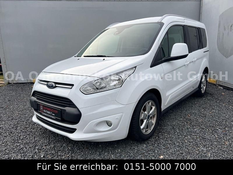 Weiß Gebraucht 2017 Ford Tourneo Connect Titanium Van / Kleinbus | 13.990 € (Superpreis) - Bild 1/2