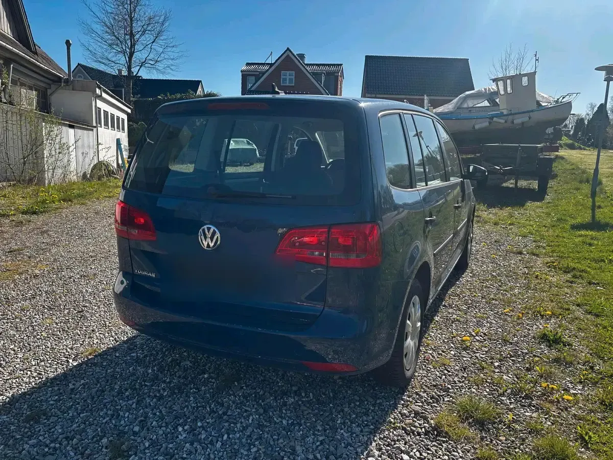 Gebraucht VW Touran 105 PS (77 kW) 2011 Blau Van / Kleinbus