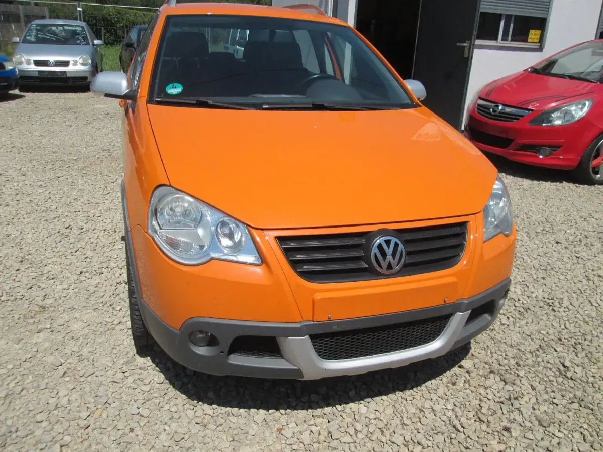 Gebraucht VW Polo Cross 80 PS (58 kW) 2007 Orange Kleinwagen