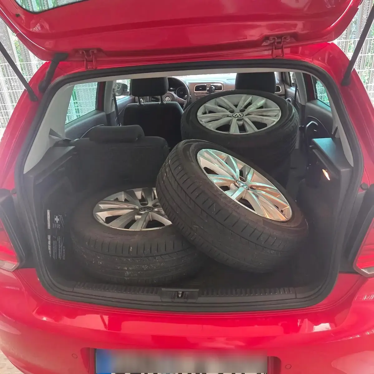 Gebraucht VW Polo Style 105 PS (77 kW) 2011 Rot Kleinwagen