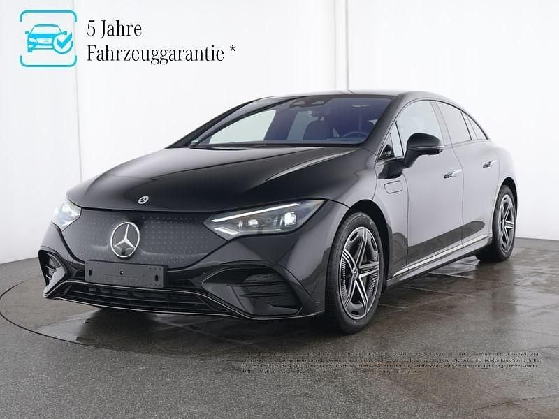 Metalliclack obsidianschwarz m Gebraucht 2024 Mercedes EQE300 AMG Limousine | 47.810 € (Fairer Preis) - Bild 1/4