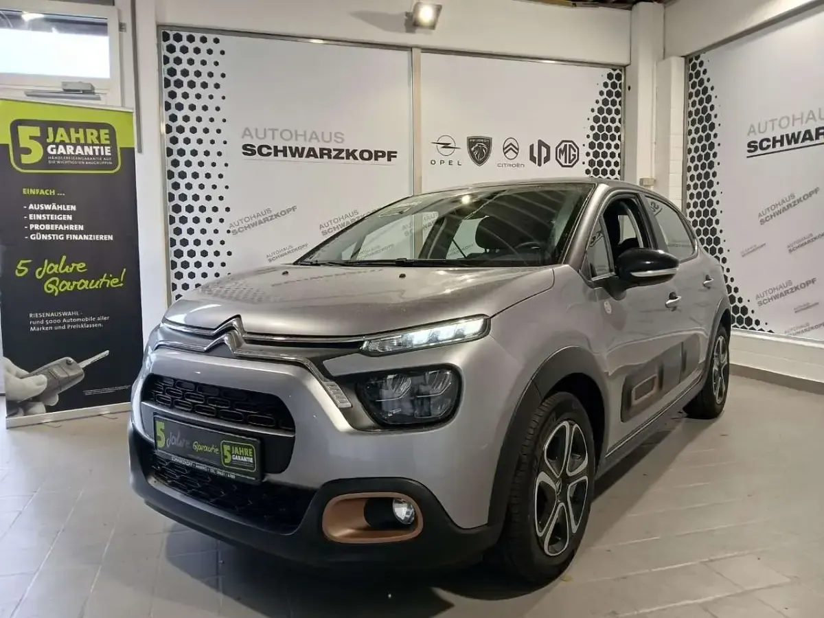 Gebraucht Citroën C3 PureTech 82 PS (60 kW) 2023 Grau Kleinwagen