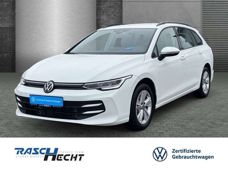 Weiß Gebraucht 2024 VW Golf VIII Life Kombi | 28.830 € (Fairer Preis) - Bild 1/4