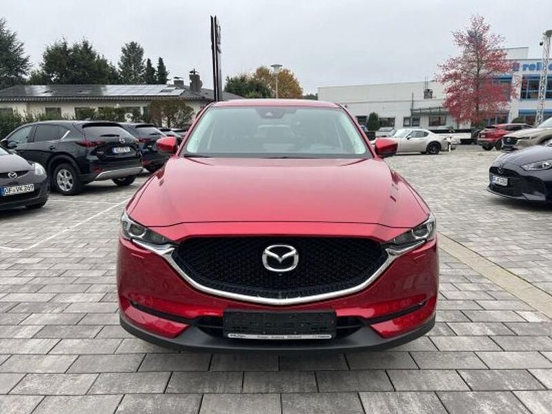 Magmarot metallic (metallic) Gebraucht 2021 Mazda CX-5 SUV | 18.790 € (Fairer Preis) - Bild 1/4