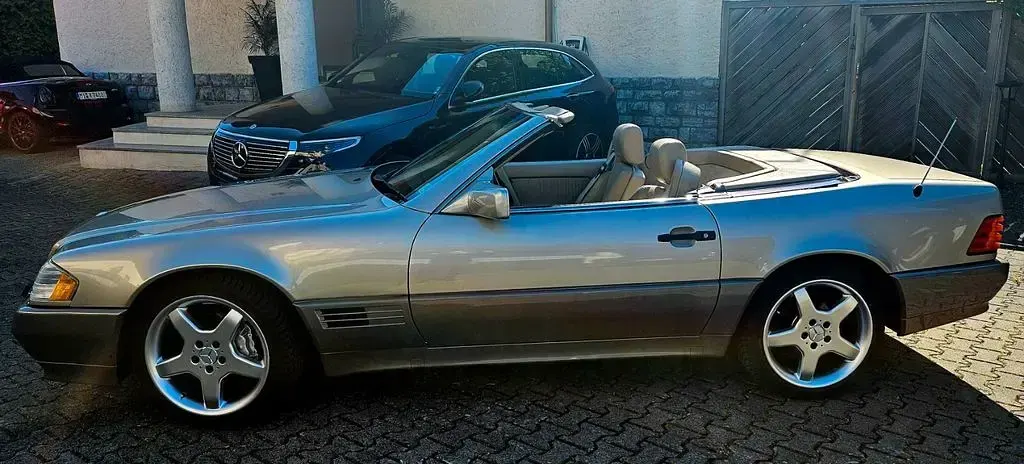 Gebraucht Mercedes SL320 231 PS (169 kW) 1994 Gold Cabrio