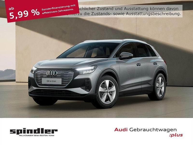 Taifungrau metallic Gebraucht 2022 Audi Q4 e-tron Comfort SUV | 26.980 € (Teuer) - Bild 1/4