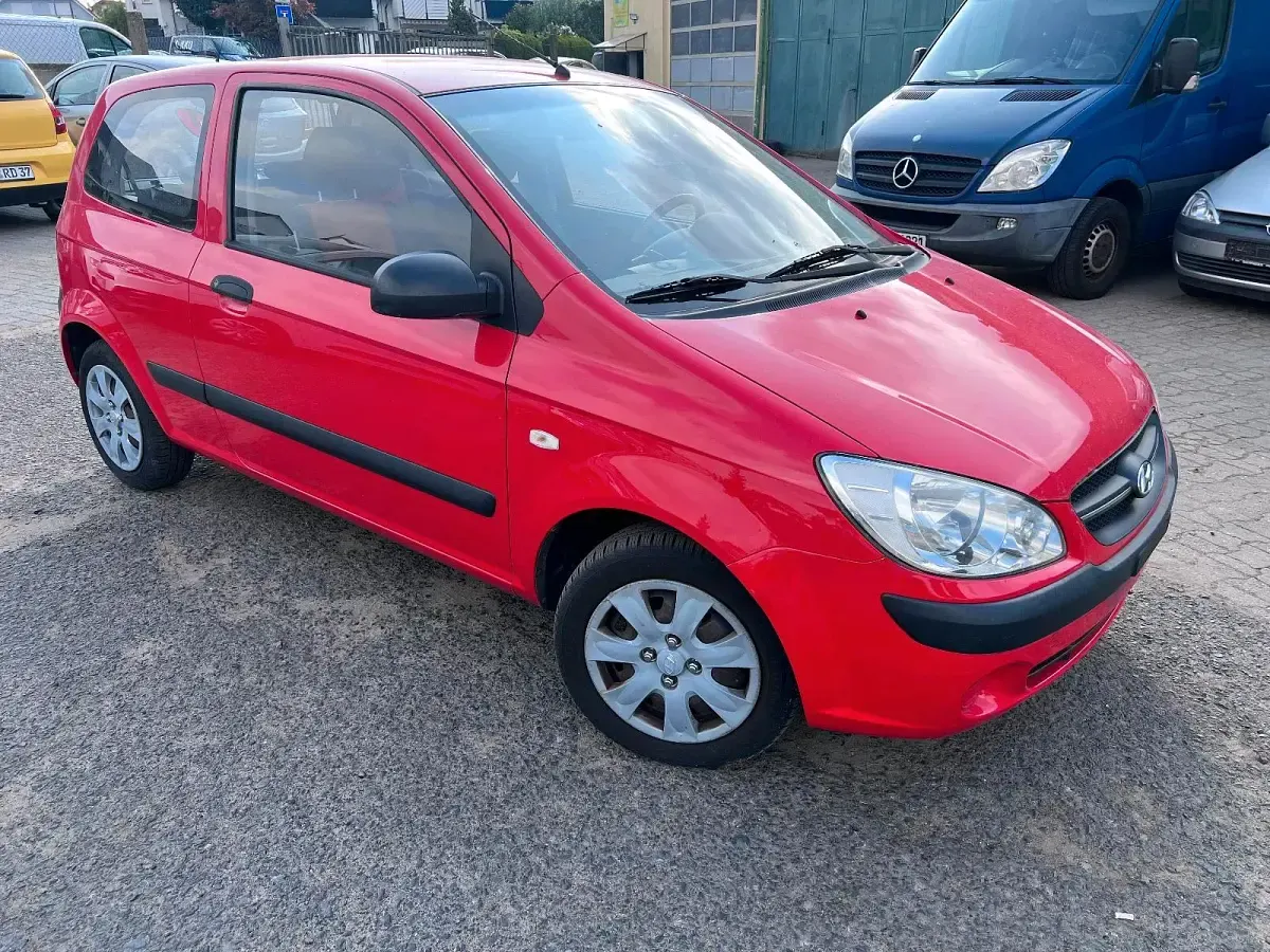 Gebraucht Hyundai Getz 97 PS (71 kW) 2008 Rot Kleinwagen