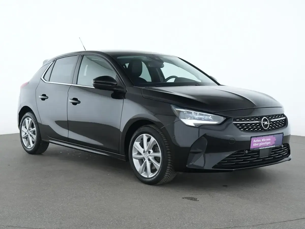 Gebraucht Opel Corsa Elegance 101 PS (74 kW) 2023 Schwarz Kleinwagen