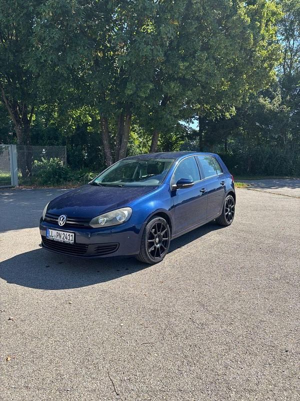 Blau Gebraucht 2009 VW Golf VI Limousine | 3.200 € (Guter Preis) - Bild 1/4
