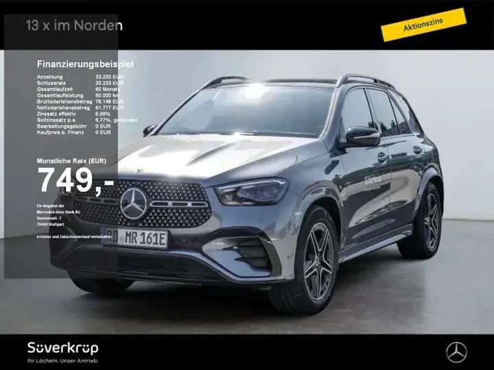 Unilack polarweiß Gebraucht 2025 Mercedes GLE450 AMG Premium SUV | 108.450 € (Teuer) - Bild 1/2