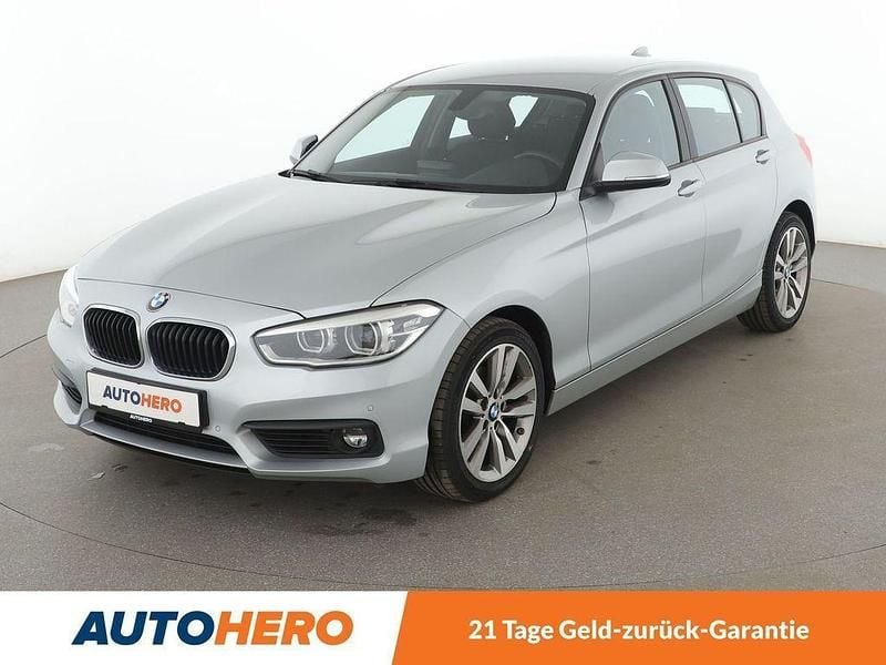 Silber Gebraucht 2017 BMW 120 Advantage Kleinwagen | 17.260 € (Fairer Preis) - Bild 1/3