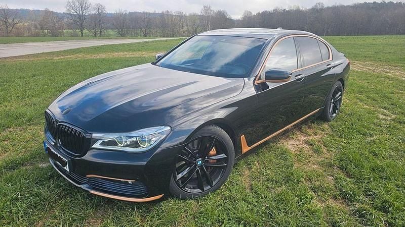 Gebraucht BMW 750 449 PS (330 kW) 2016 Schwarz Limousine