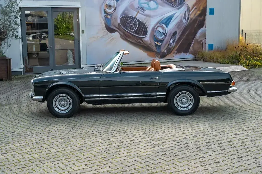 Gebraucht Mercedes SL280 170 PS (125 kW) 1971 Grün Cabrio