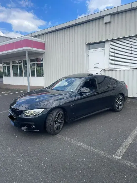 Gebraucht BMW 435 Gran Coupé Sport Line 306 PS (225 kW) 2016 Schwarz Coupé