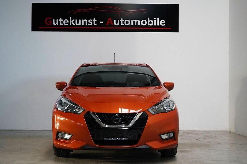 Gebraucht Nissan Micra 90 PS (66 kW) 2017 Orange Kleinwagen